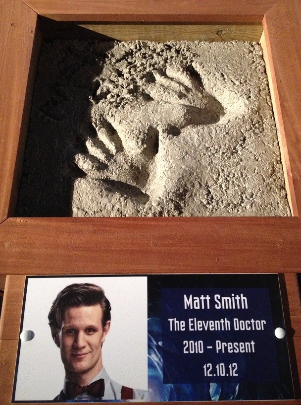 Matt Smith Handprint 2